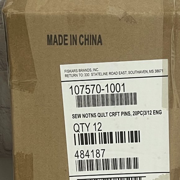 Fiskars Safety Pins Quilting Sewing Craft Project Clothing Repair - 12 packs - Picture 2 of 3